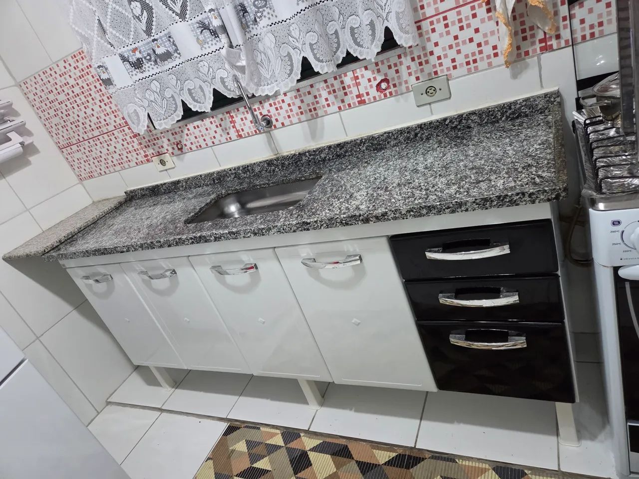 Gabinete de cozinha com pia - Foto 4