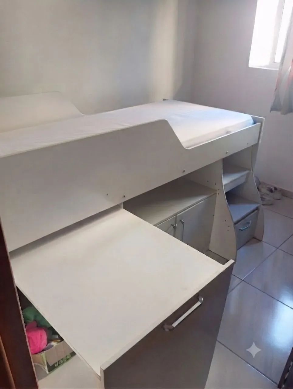 Cama infantil com escrivaninha  - Foto 2