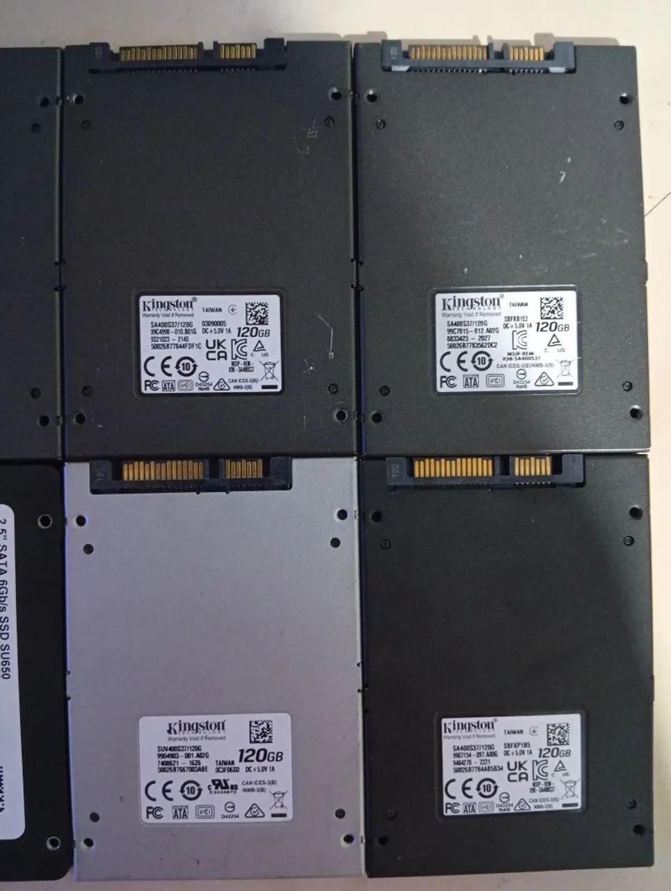Lote 8 SSDs 120gb - Foto 4