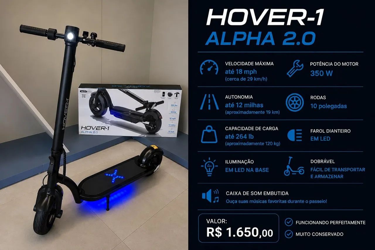 Patinete elétrico 