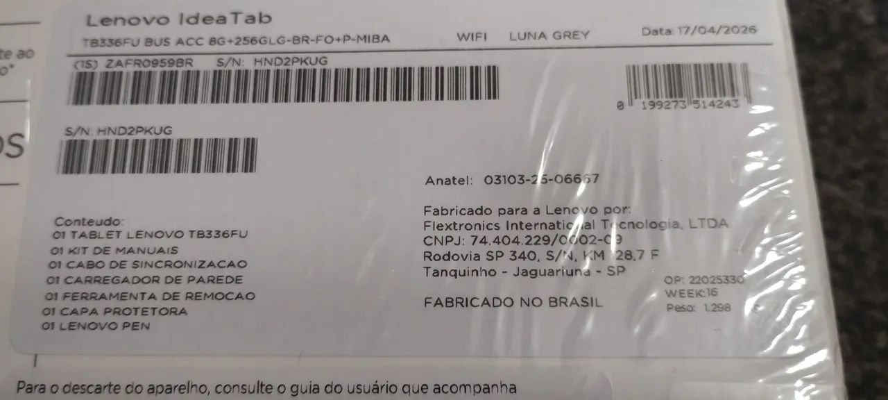 Tablet lenovo Ideatab 8Gb 256 Gb - Foto 5