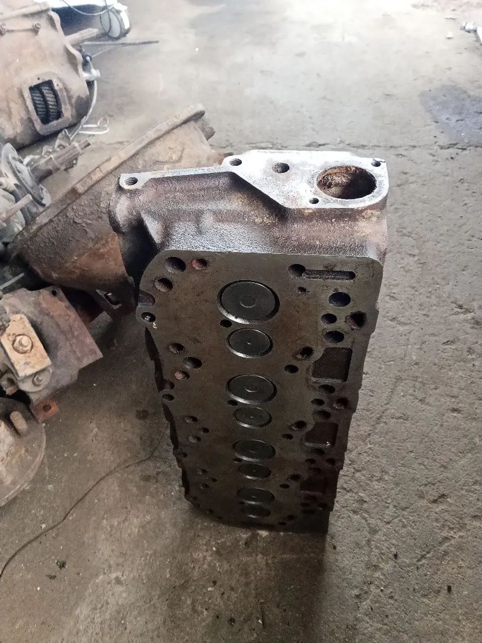 Cabeçote trator Ford 6600 4c - Foto 4