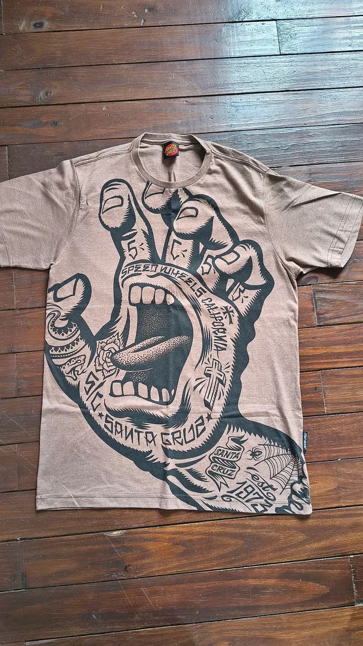 Camiseta Santa Cruz tamanho M