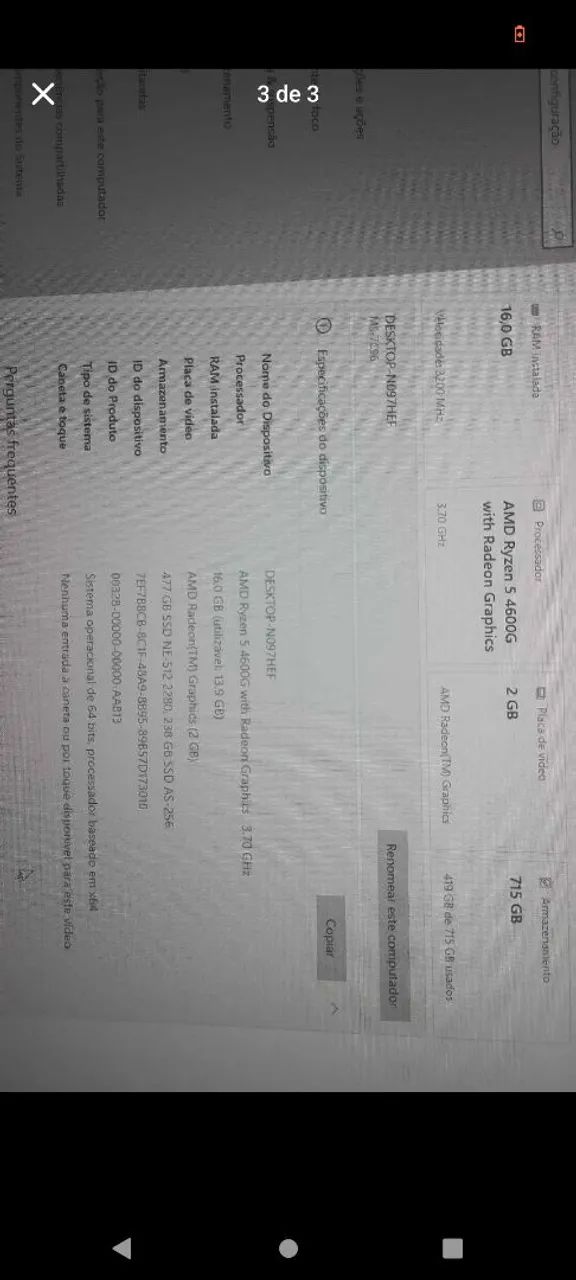 PC Ryzen com 16gb de ram - Foto 2