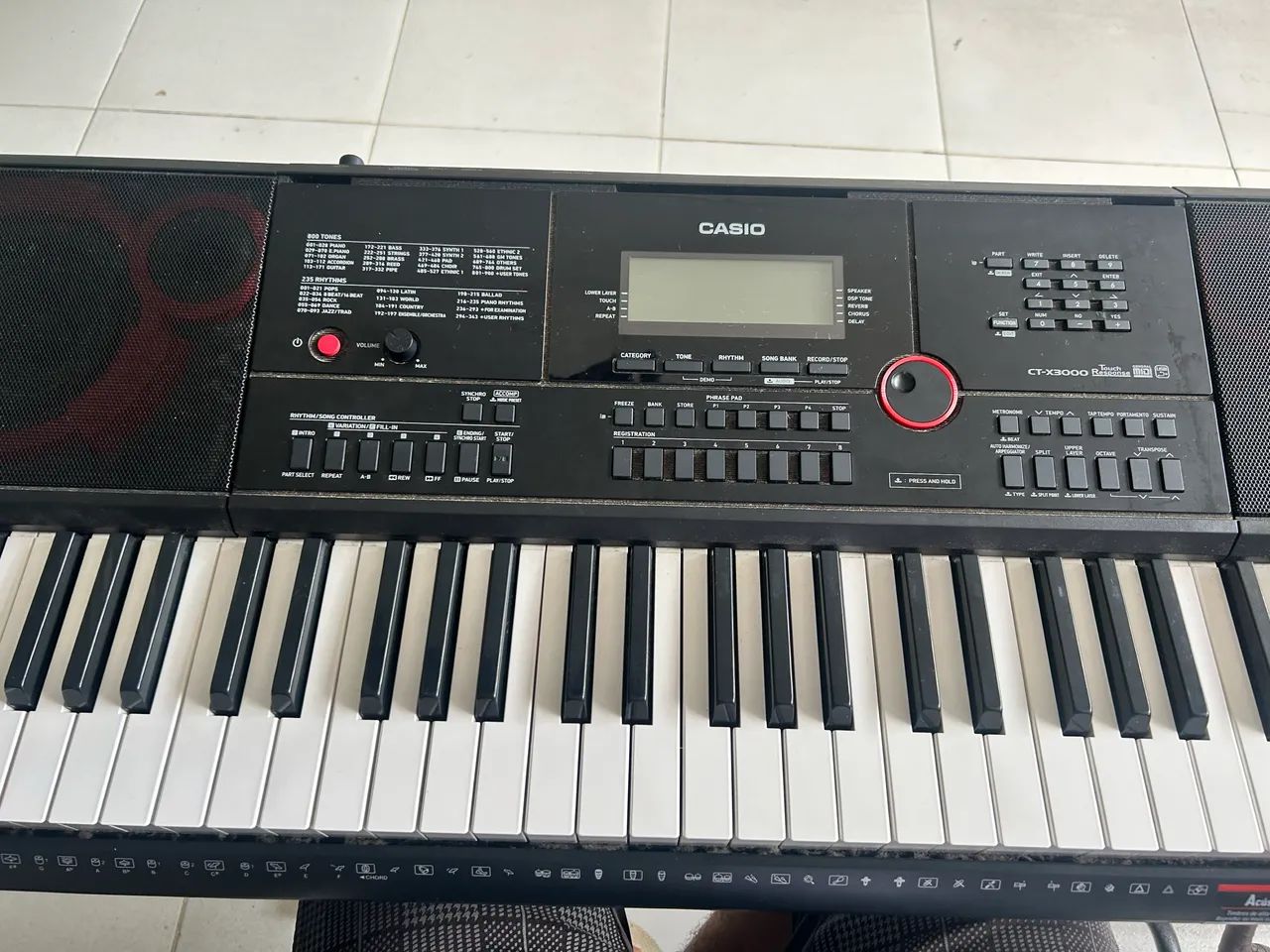 Teclado Casio 3000