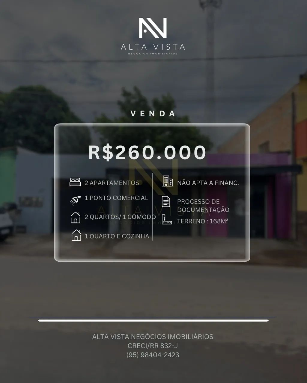 Apartamento 2 dormitórios, 168m² em Asa Branca  R$ 260 mil - Foto 3