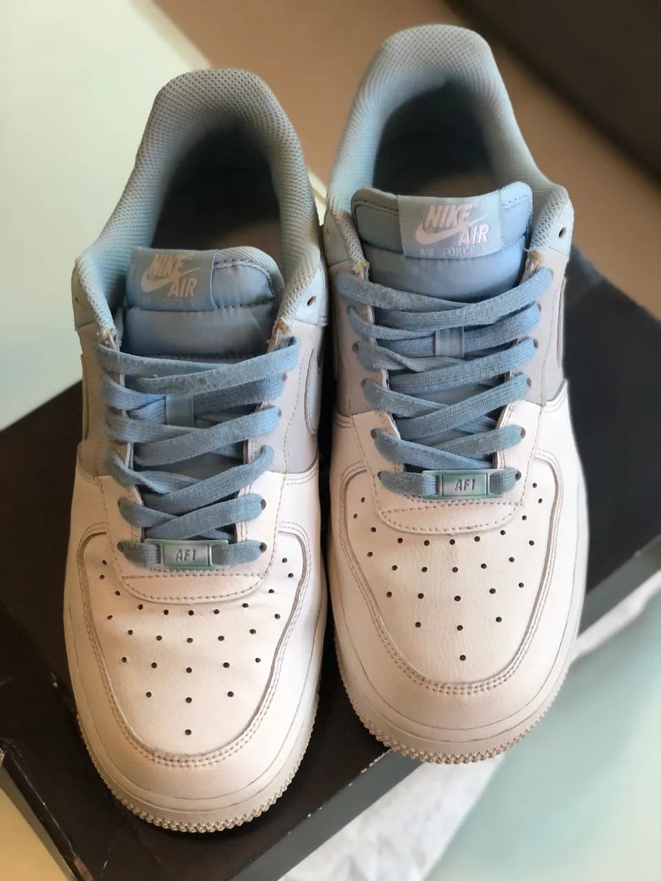 NIKE AIR FORCE 1 '07 LV8 - PSYCHIC BLUE - Foto 3
