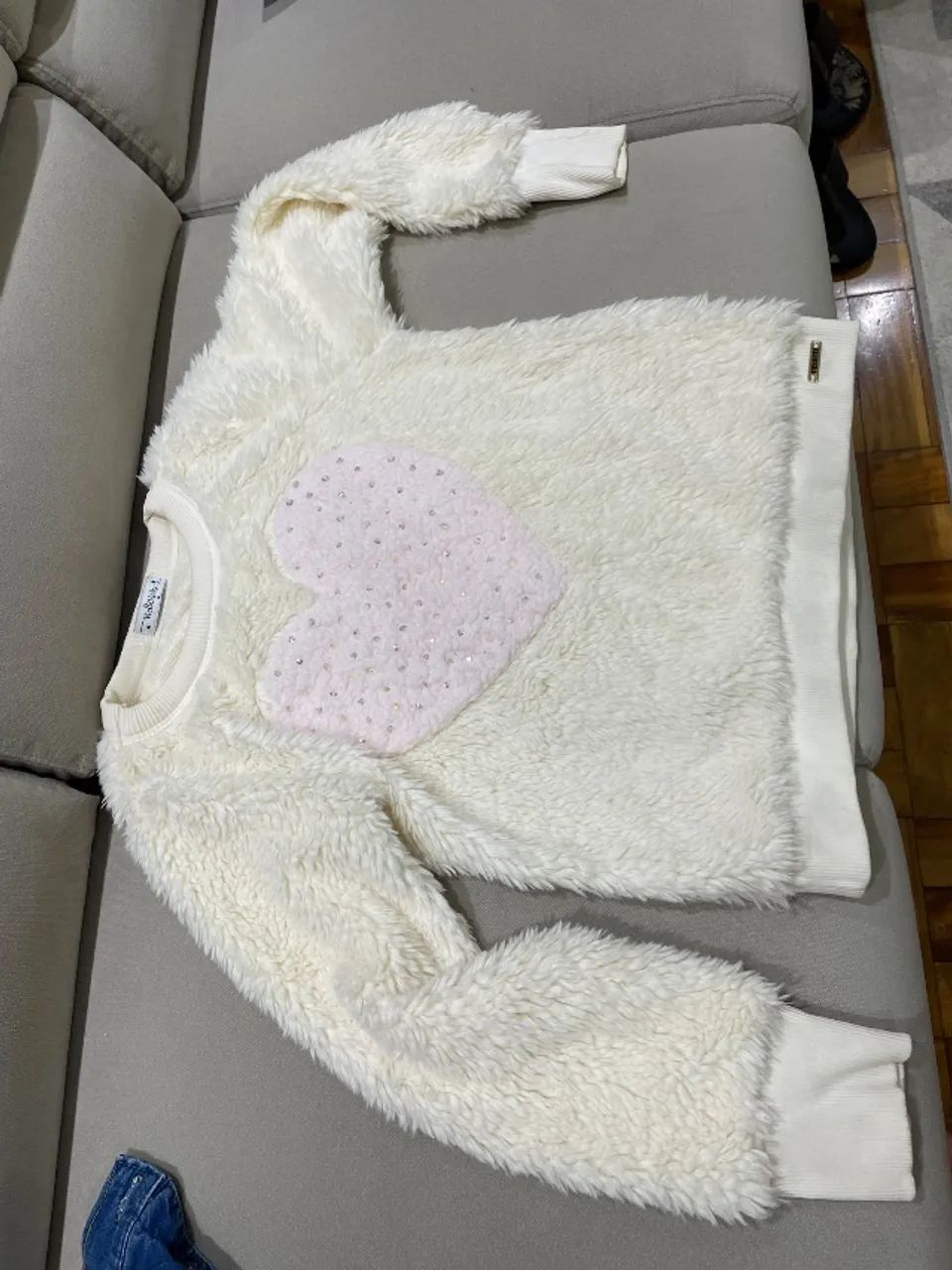 Blusa de frio branca  - Foto 4
