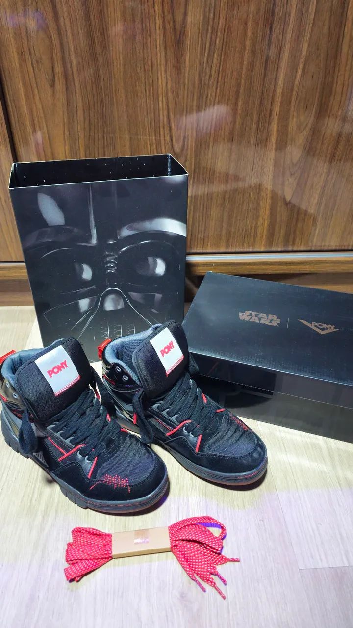 Tênis Pony Edição Limitada Star Wars Darth Vader 40