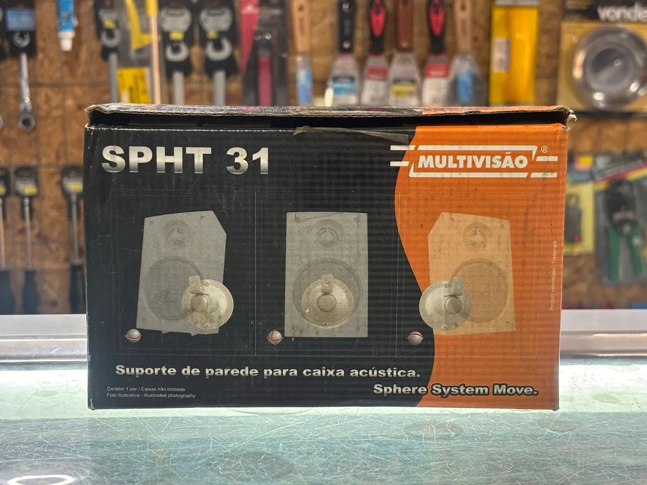 Par de Suporte para Caixa Acústica SPHT31 Multivisão