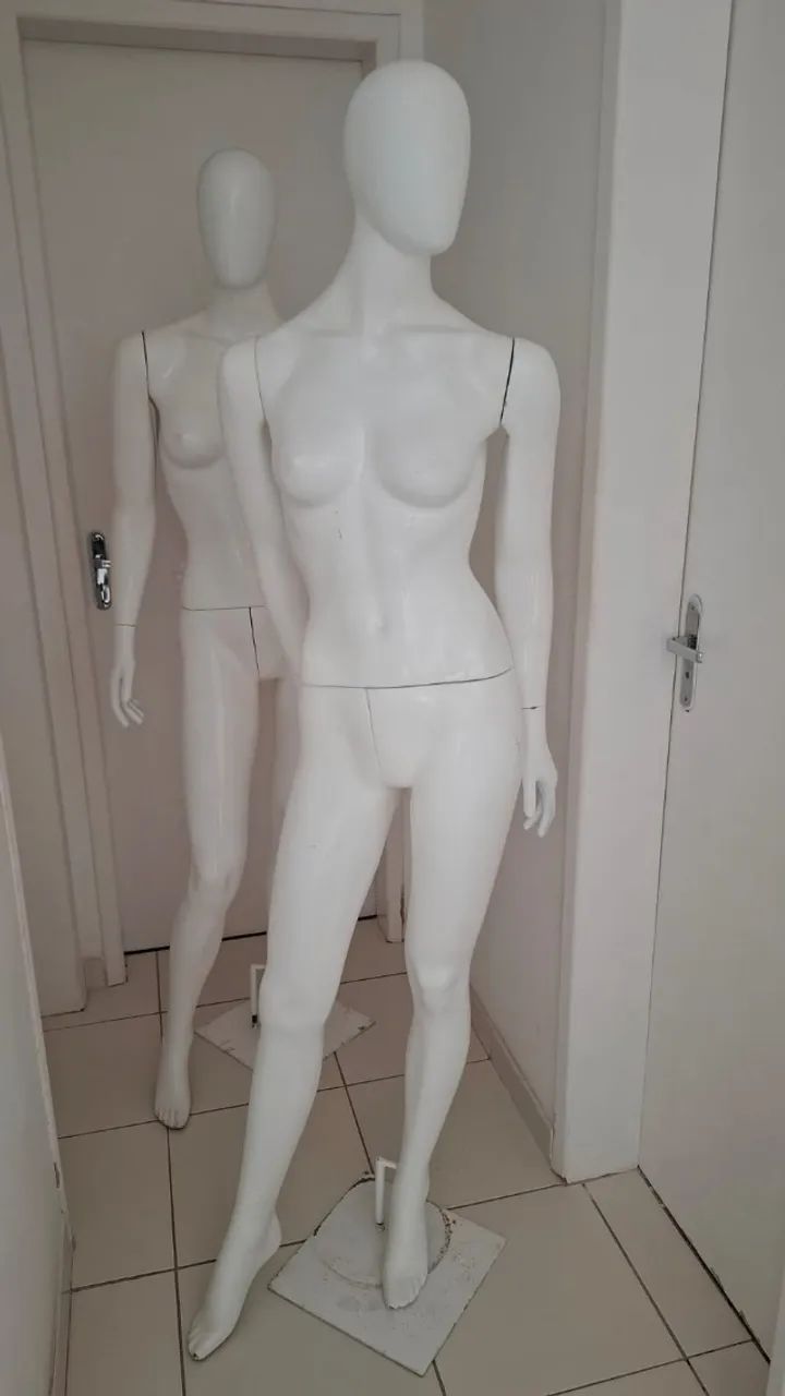 Manequins em fibra