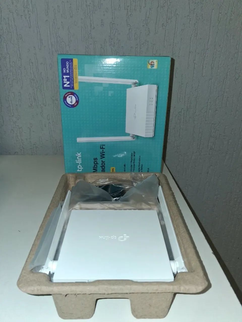 Roteador TP-Link TL-WR829N seminovo - Foto 3
