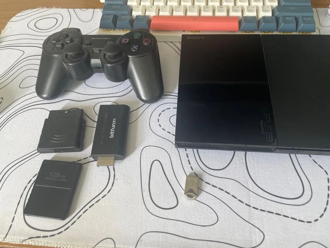 Playstation 2 com caixa e manual - Foto 2