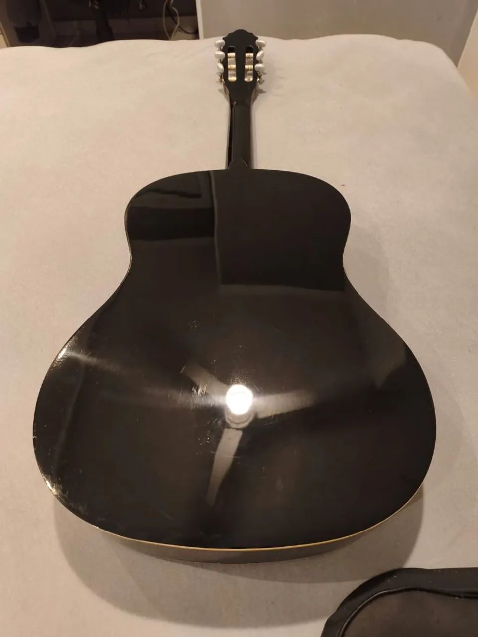 Violão Gianini Preto com Capa - Foto 2