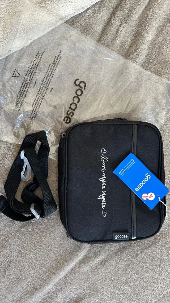 Bolsa térmica Gocase Original | Nova | Com Etiqueta | Cor Preta - Foto 5