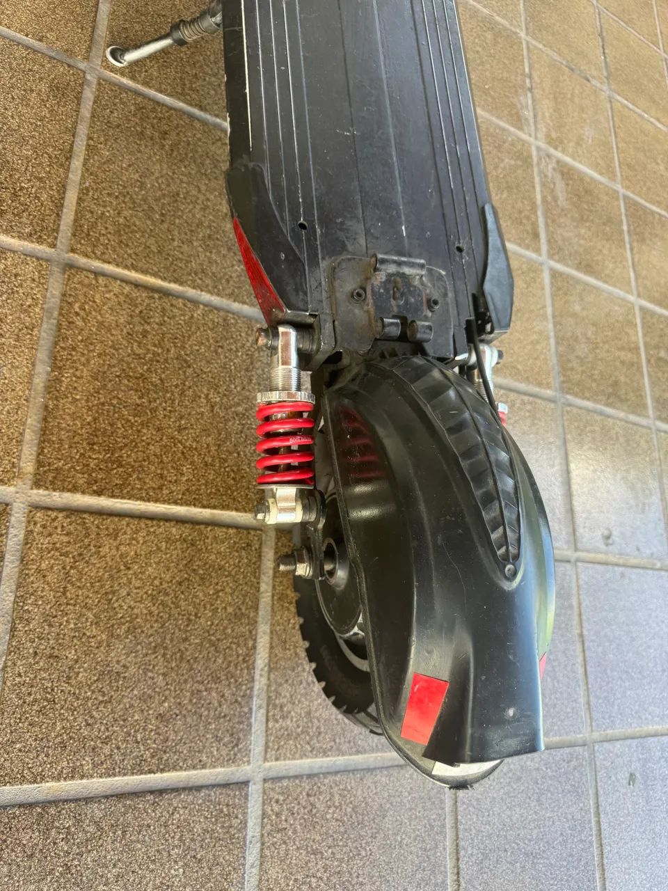 Patinete elétrico com amortecedor para offroad  - Foto 4