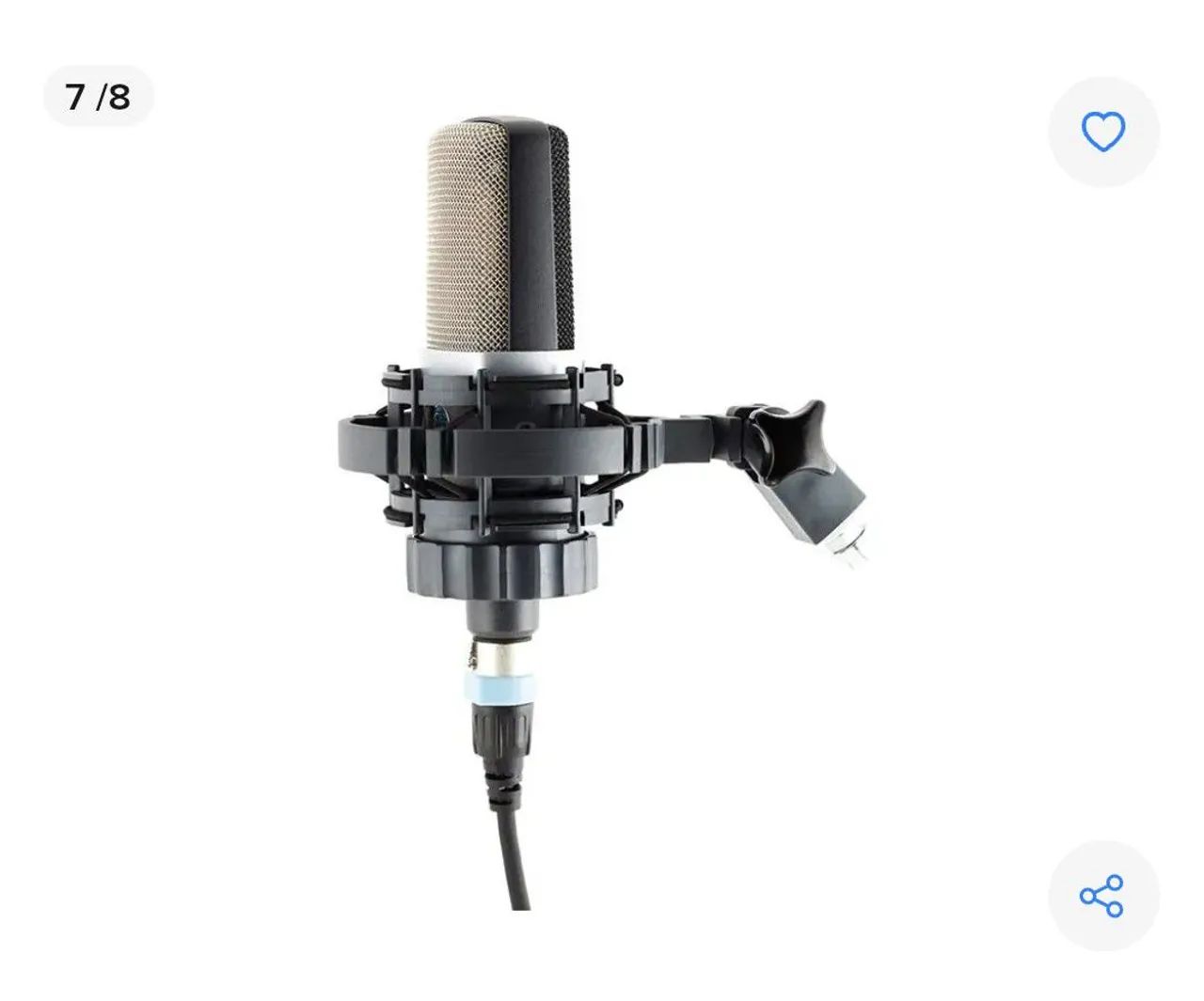 Microfone condensador Studio musical 