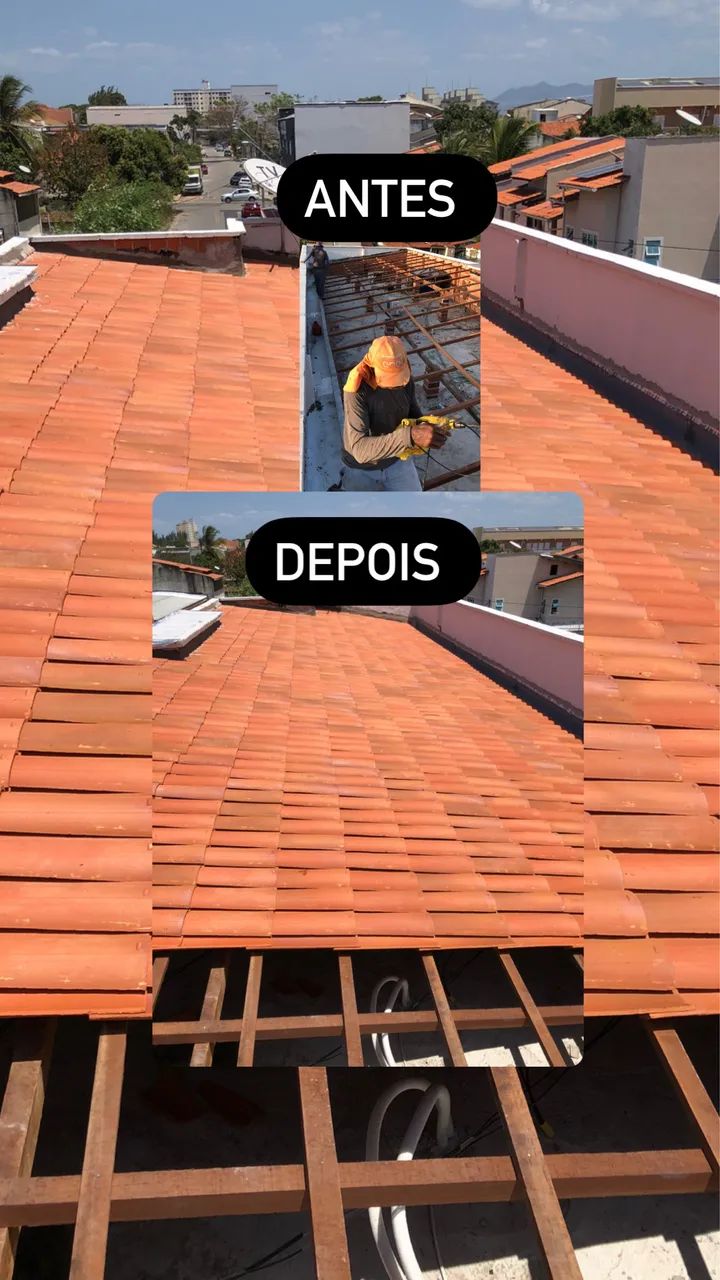 Carpintaria pai e filho reforma de telhado  - Foto 2