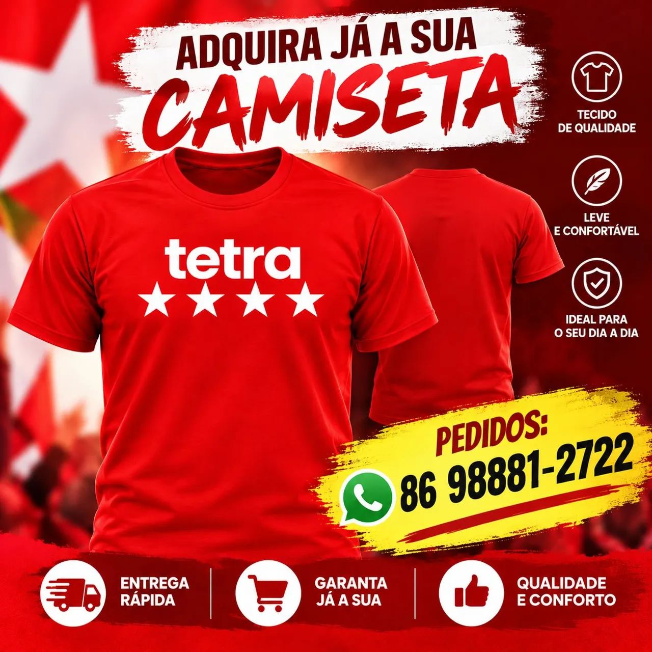 Camisa Lula  - Foto 3