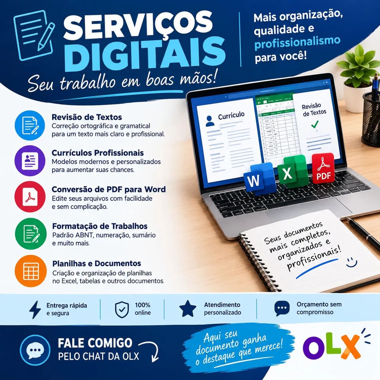 Serviços Digitais com Qualidade e Rapidez