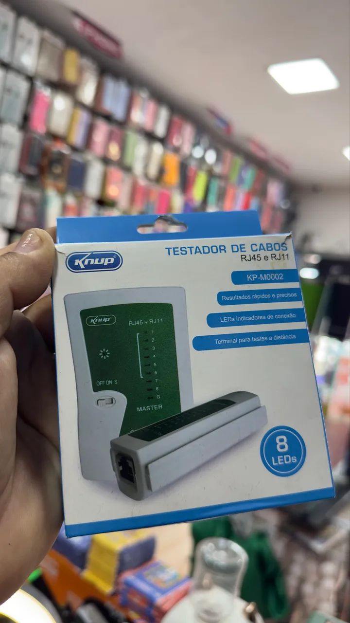 Testador de Cabos Rj45 e Rj11   - Foto 2