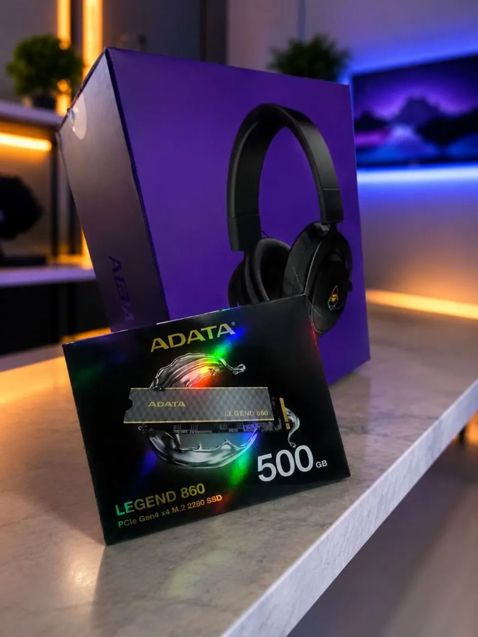 SSD Nvme AData Legend 860 500GB Muito Rápido 6000Mbs Leitura