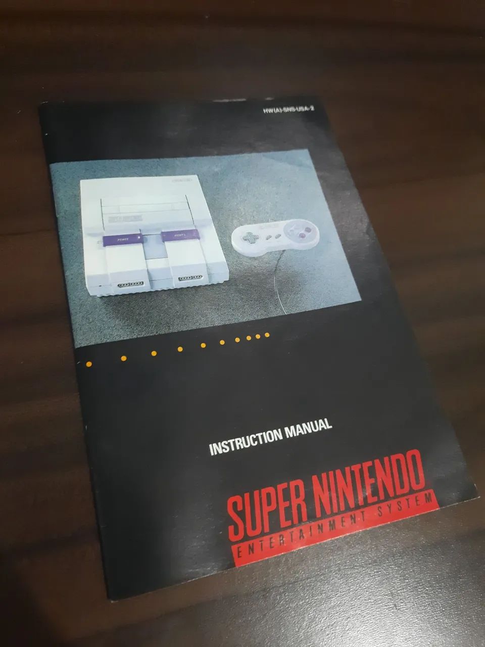 Manual super nintendo ORIGINAL