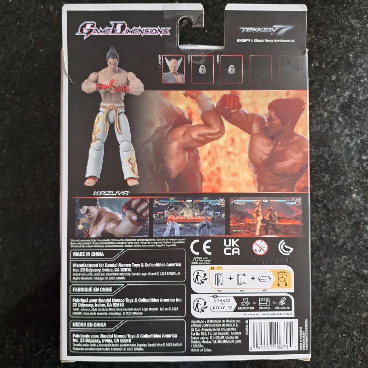 Tekken Kazuya Action Figure Novo Original - Foto 3