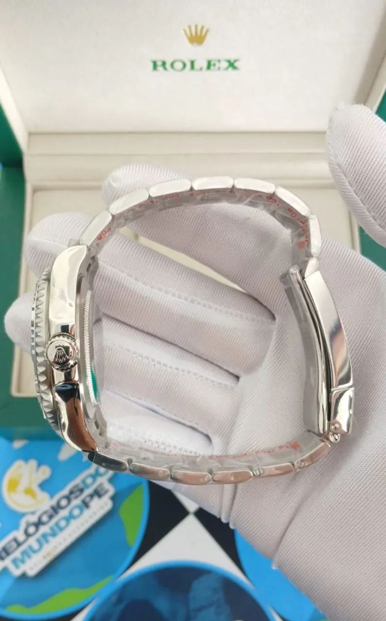 RELOGIO YACHT MASTER II FUNDO CINZA AUTOMÁTICO  - Foto 2