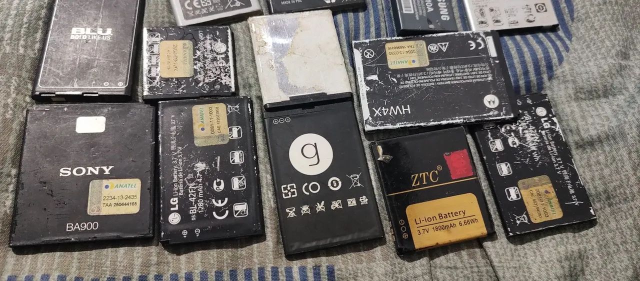 Lote de baterias para celular variadas - Foto 2