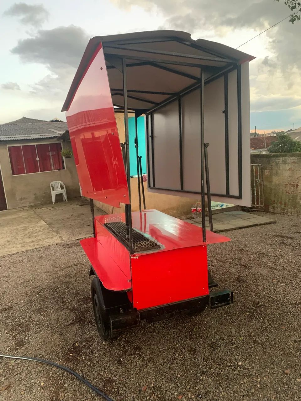 Carretinha adaptada para espetinho  - Foto 4