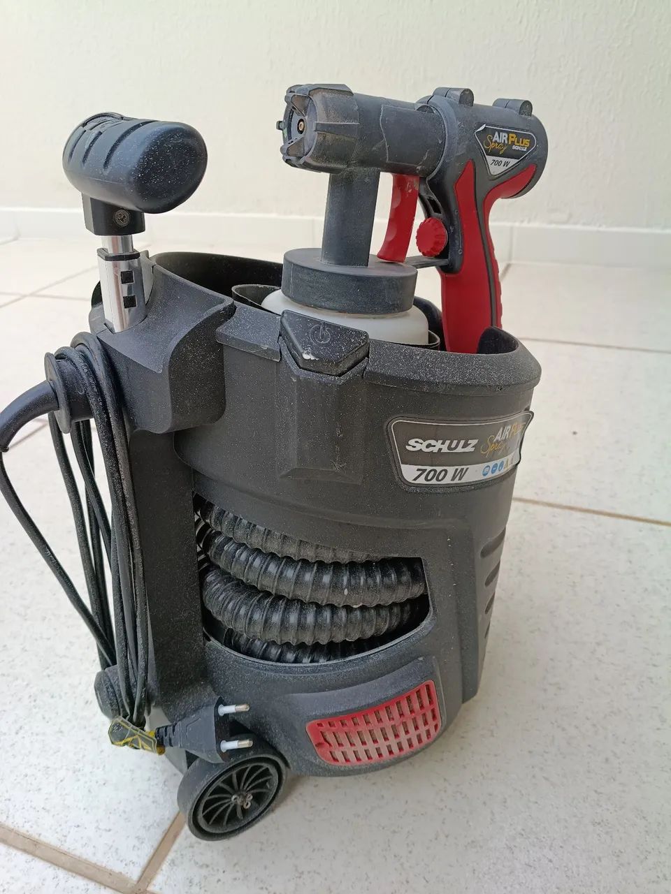 Pistola de pintar e pulverizadora Schulz 700w - Foto 2