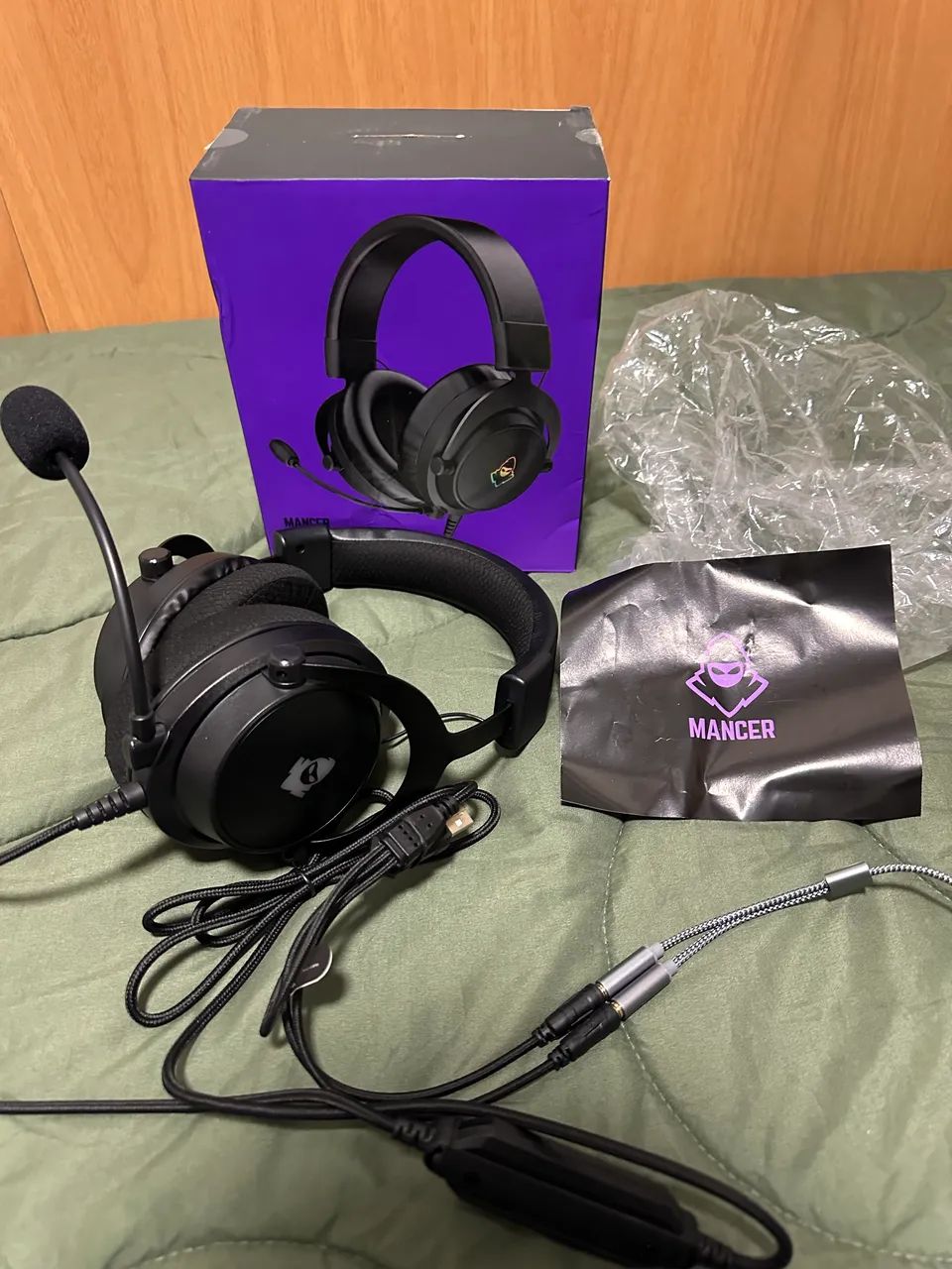 Headset mancer novo  - Foto 4