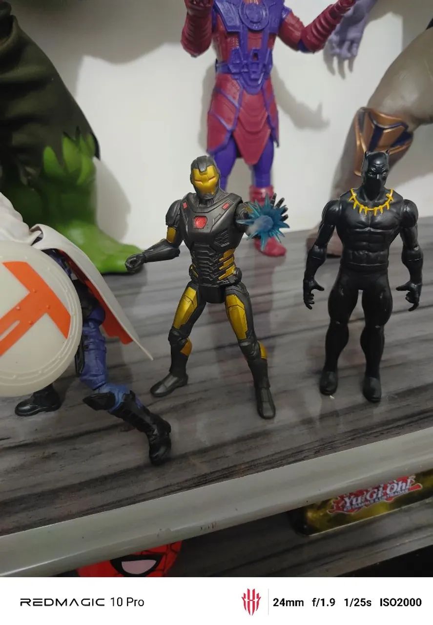 Lote Hasbro - Iron Man e Taskmaster GAMEVERSE e Pantera Negra hasbro - Foto 2