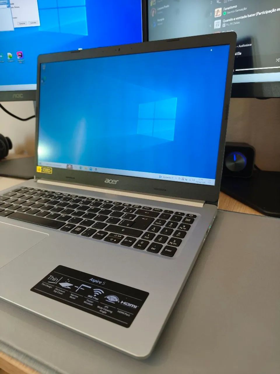Notebook Acer Aspire 5 |  i3 10ª Geração | 4GB RAM | SSD 256GB - Foto 2