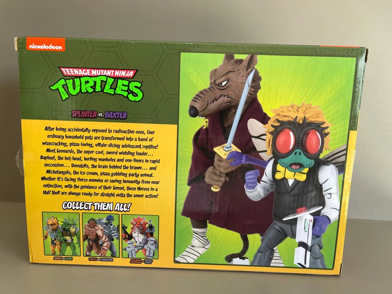 Boneco figura Baxter Tartarugas Ninjas - Neca Original  - Foto 4