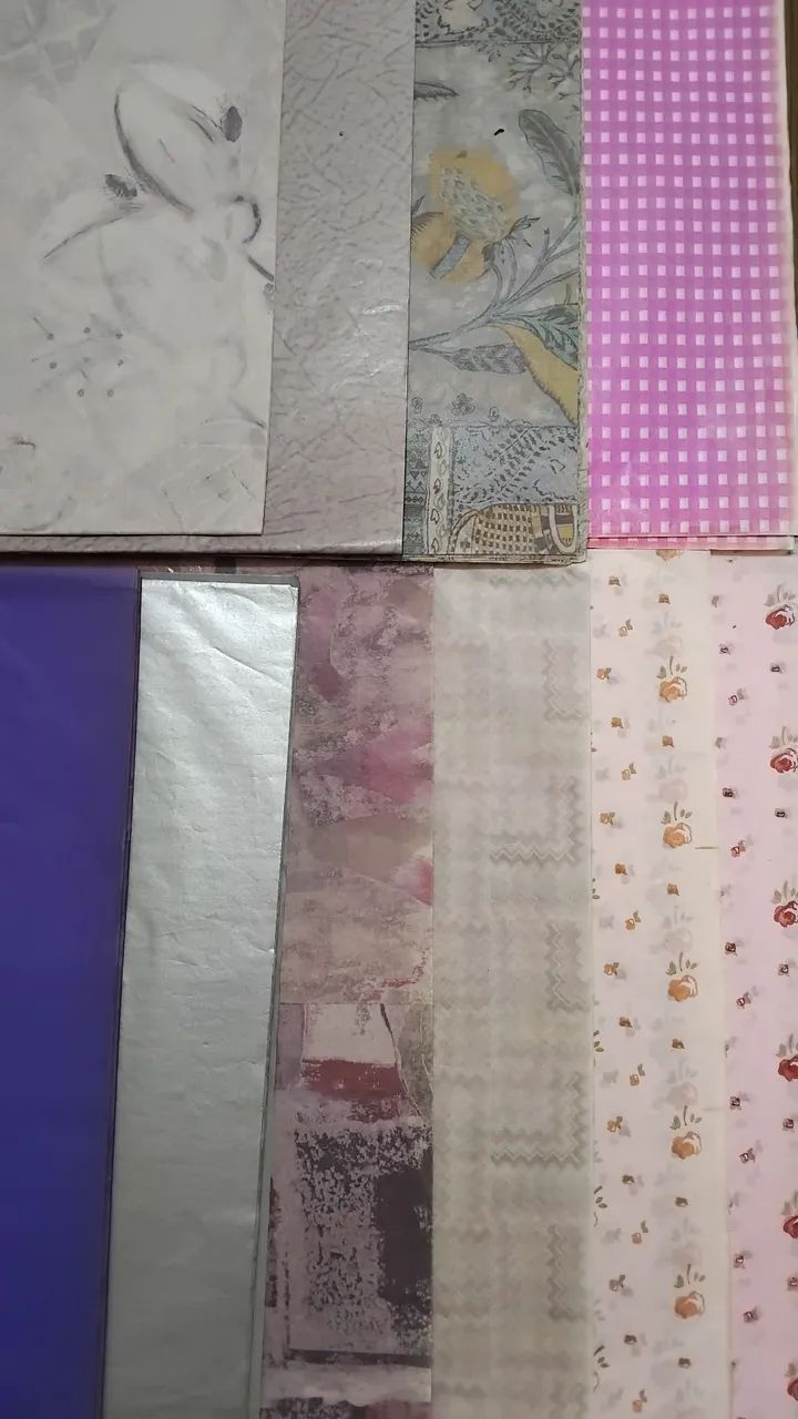 Embalagens metalizadas, sacolas, laços prontos e papéis de seda para presentes e cestas  - Foto 3