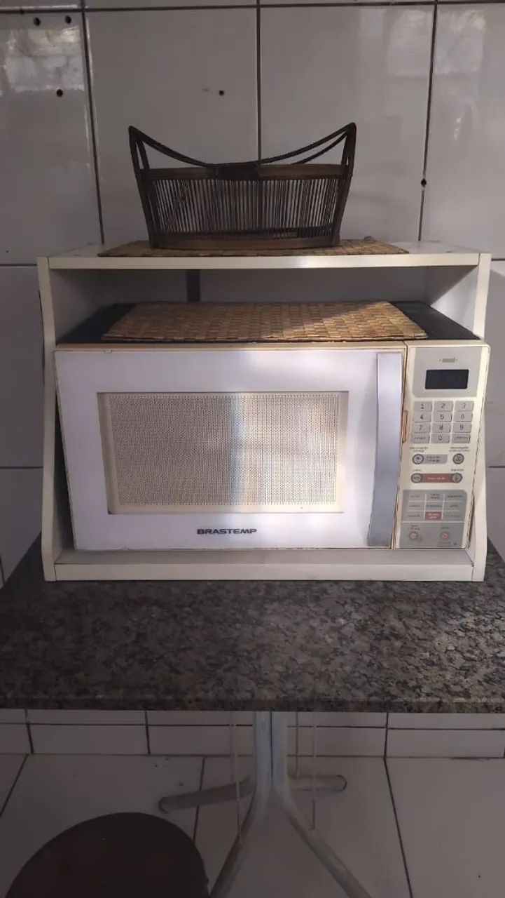 Microondas + suporte 