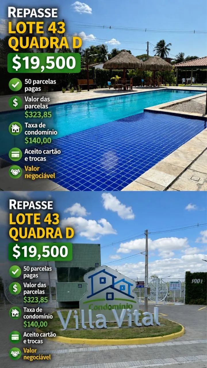 Repasse de loteamento 