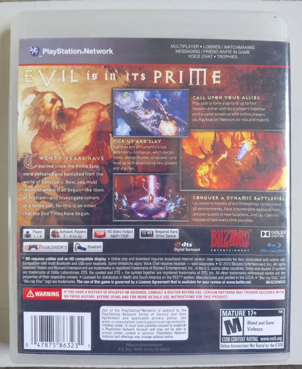 Diablo 3 jogo ps3  - Foto 3