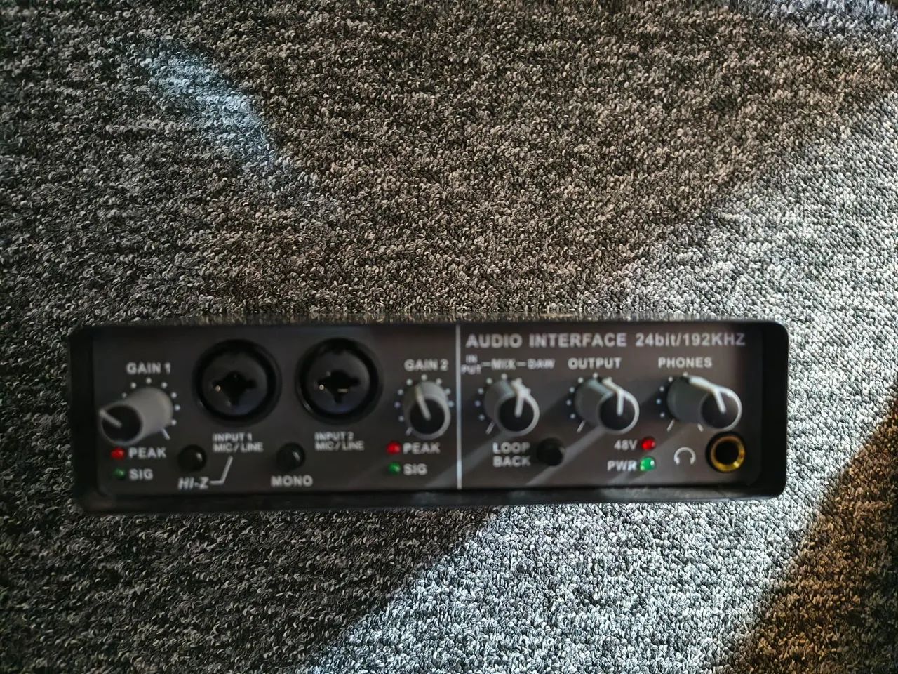 Interface de audio 