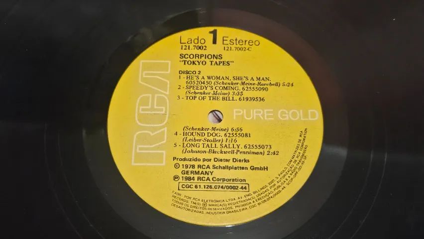 Disco Vinil Lp Duplo Scorpions Tokyo Tapes Live Perfeito Rock - Foto 3