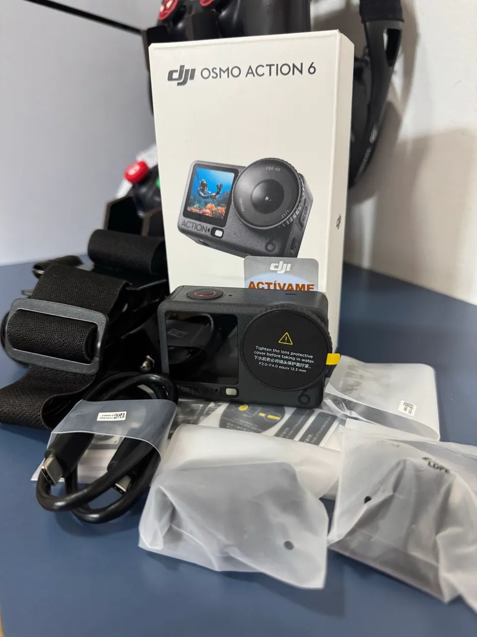 CÂMERA DE ACÃO DJI OSMO ACTION 6 - NOVA - Foto 4