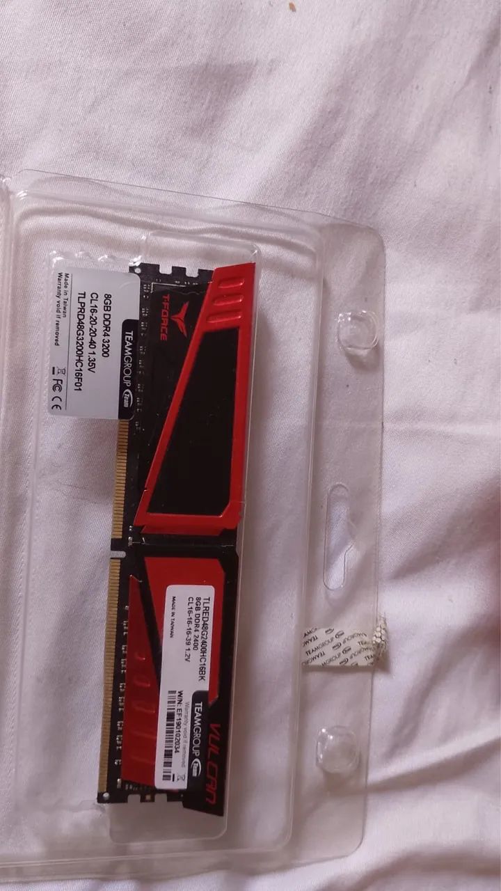 Memória RAM TeamGroup T-Force Vulcan 8GB DDR4 - Foto 2