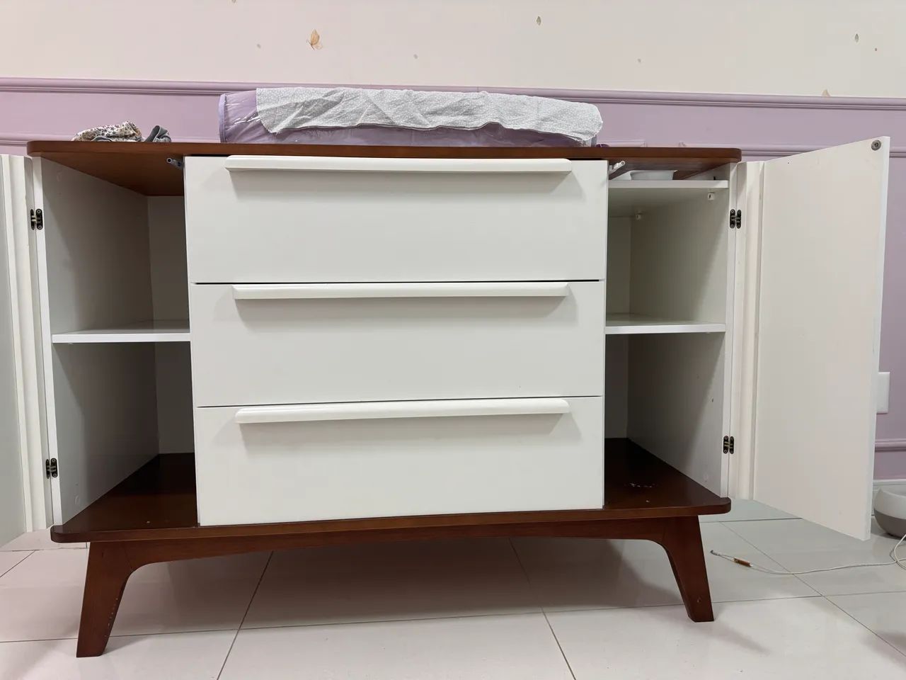 Cômoda Com porta Kit Higiene - Foto 2