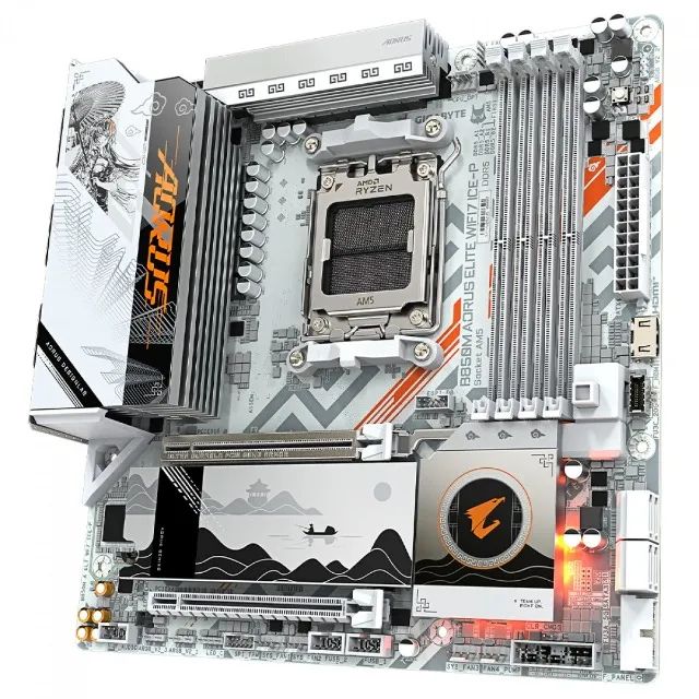 Placa mãe B850M Aorus Elite WiFi7 ICE-P - Foto 3