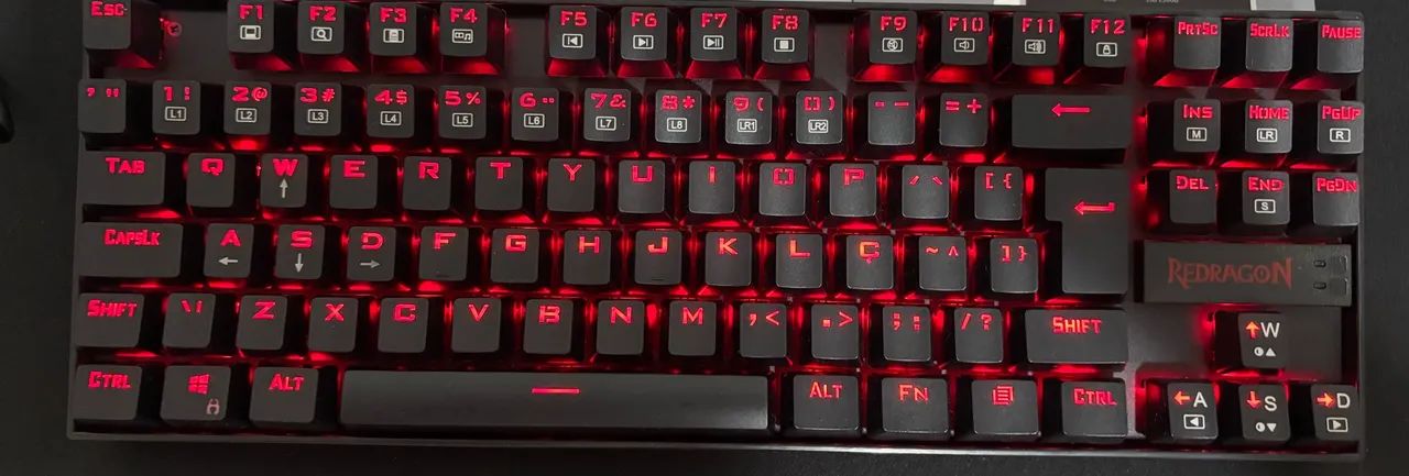 Teclado mecânico Red dragon - Foto 3