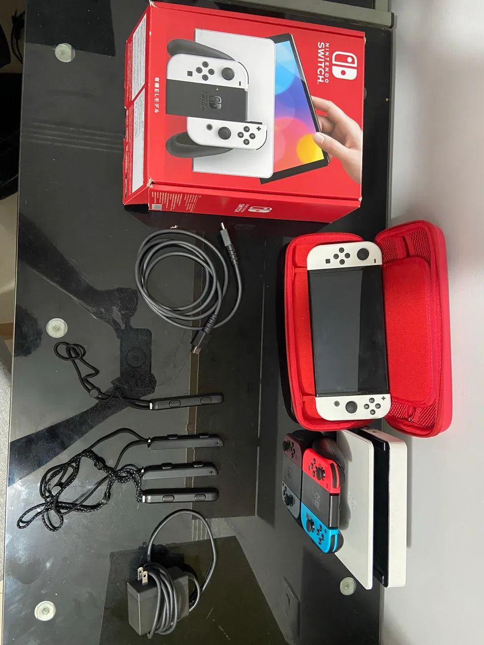 Nintendo switch Oled (Desbloqueado) Completo - Pouco usado  - Foto 4