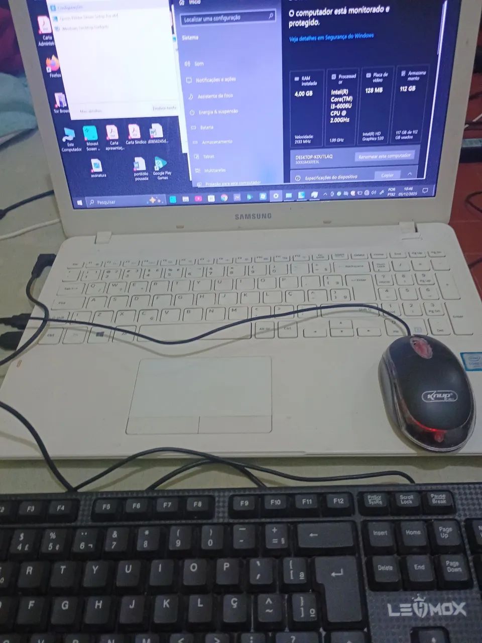 Notebook Samsung - para sair hj, leia o anúncio interio - Foto 3