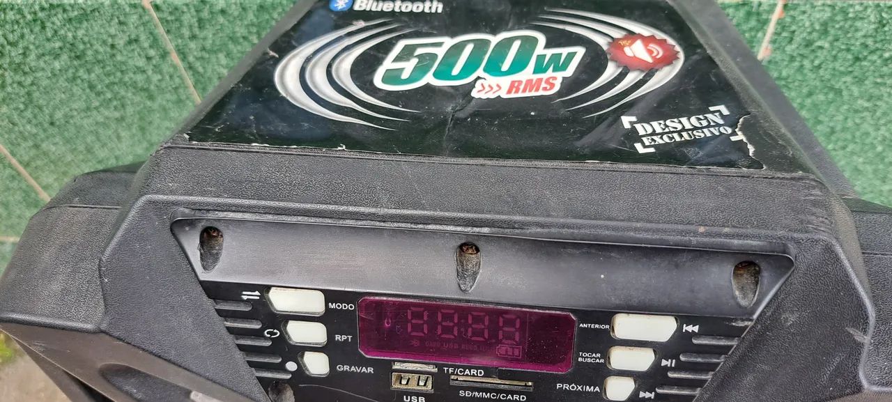 Caixa com Bluetooth Amvox 501 New parada 250,00 - Foto 2